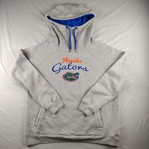 Florida Gators Cowl Neck Hoodie Womens XL Gray Colosseum Sweatshirt NCAA
